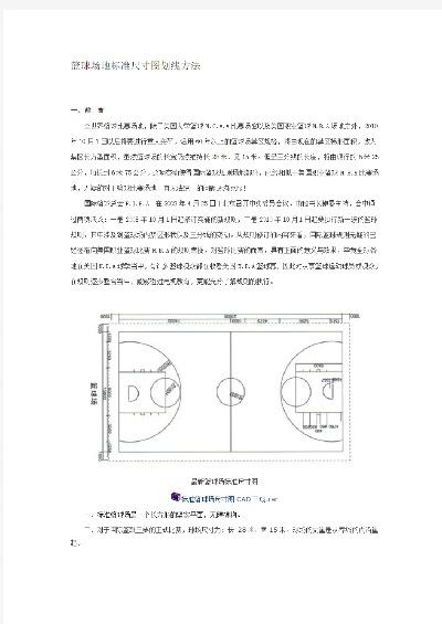 篮球场标准尺寸及画线图详解-第3张图片-www.211178.com_果博福布斯